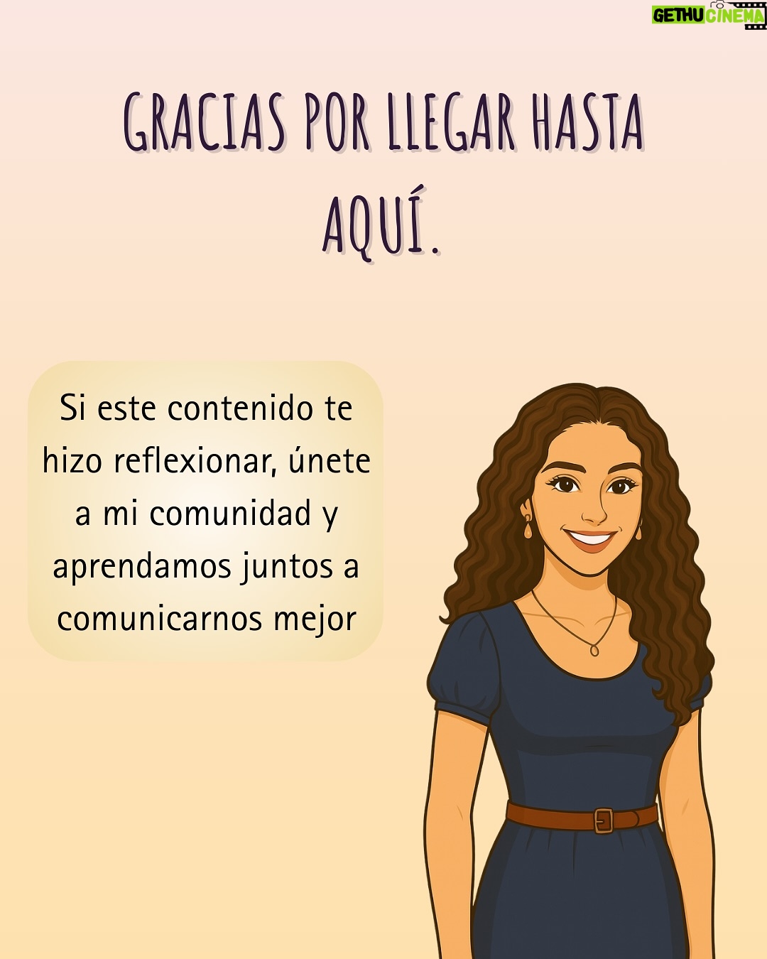 Linda Lucía Callejas - 69 Likes - ✨ El telón se abre… y aparece ella ✨
Hoy quiero presentarte a mi nuevo avatar 🎭, que llega para acompañarnos en este viaje de aprender a comunicar mejor.

Porque comunicar no es hablar más: es escuchar, mirar y conectar. 💬🤝
En este carrusel descubrirás algunos errores de comunicación que quizá cometes sin darte cuenta… y cómo evitarlos para ser más auténtico y cercano.

👉 Desliza para descubrirlos y dime:
¿Cuál de estos errores reconociste en ti?

#ComunicaciónEfectiva #ComunicaciónAsertiva #EscuchaActiva #ConexiónHumana #InteligenciaEmocional #HabilidadesBlandas #RelacionesSanas #LindaCallejas