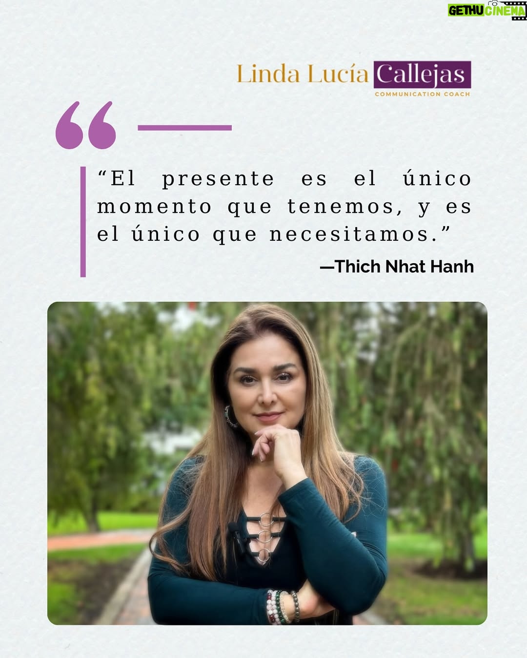 Linda Lucía Callejas - 170 Likes - ✨ El presente no es un lugar al que llegas… es el único lugar en el que realmente vives.
Cuando tus pensamientos se quedan atrapados en lo que fue o en lo que podría ser, te pierdes lo único que está sucediendo: este instante. 🌅

El “aquí y ahora” no es solo una idea bonita, es una práctica diaria de atención y autenticidad.

👉 Respira, observa a tu alrededor y pregúntate:
¿Qué estás eligiendo vivir en este momento?

#ComunicaciónEfectiva #ComunicaciónAsertiva #EscuchaActiva #ConexiónHumana #InteligenciaEmocional #HabilidadesBlandas #RelacionesSanas #LindaCallejas #AquíYAhora #Autenticidad