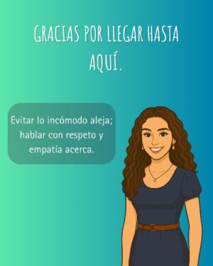 Linda Lucía Callejas Instagram - ✨ Todos hemos querido evitar una conversación incómoda…
El miedo al conflicto nos hace callar, pero ese silencio termina alejándonos más de la otra persona. 🌱
Hablar con claridad y respeto no significa atacar: significa cuidar la relación lo suficiente como para no dejarla morir en la incomodidad.
👉 Dime en los comentarios:
¿Qué conversación has estado posponiendo y sientes que ya es hora de tener?
#ComunicaciónEfectiva #ComunicaciónAsertiva #EscuchaActiva #ConexiónHumana #InteligenciaEmocional #HabilidadesBlandas #RelacionesSanas #LindaCallejas #Autenticidad #CrecimientoPersonal