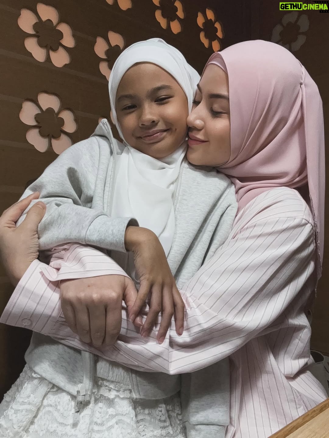 Lisa Surihani - 29.6K Likes - To our dearest Yong, ٱلْحَمْدُ لِلّٰهِ today you turn 10 — a whole decade of being our blessing, and our amanah from الله swt. Sometimes we look at you in disbelief, wondering how the years have passed so quickly. It feels like only yesterday you were tiny in our arms (Mummy and Daddy were (still) so obsessed with that dimple of yours), and now here you are — growing, learning, and blossoming beautifully inside out. MasyaAllah Tabarakallah. 

True to your name, which in Spanish means to light or to shine, you have been a source of Nūr in our lives. And in Arabic, the ‘khayr’ in your name reminds us of softness and goodness, which you show so beautifully with the way you are such a sweet, doting sister to your brothers Yeop and Lang and everyone around you. We also love how you bring so much laughter into our days , you’re such a hoot Yong! — with your comical, animated, and bubbly ways, you remind us to find joy in the simplest moments. 

In the little things — the way you rush to comfort your brothers when they’re upset, how you always want them involved, and the sparkle in your eyes when you help without being asked. These moments remind us of the goodness الله swt has placed in you.

Always remember, my love, that everything you are and everything you have is from الله swt. Stay grateful to Him in times of happiness and in times of challenge, for gratitude will always keep your heart soft and content.

We pray that الله swt keeps your heart filled with iman, surrounds you with His protection, and blesses you with endless barakah. May you continue to shine with His Nūr and goodness, bringing light wherever you go, and may you grow to be among the righteous, a comfort to us in this world and a sadaqah jariah for us in the Hereafter. Happy 10th birthday, our precious Yahaira Leanne.