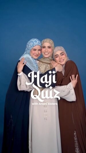 Lisa Surihani Instagram - Malam ni jom sama-sama kita jawab soalan berkaitan dengan Haji dengan Ariani sisters. Siapa dapat jawab semua soalan dengan betul memang power! ☺️