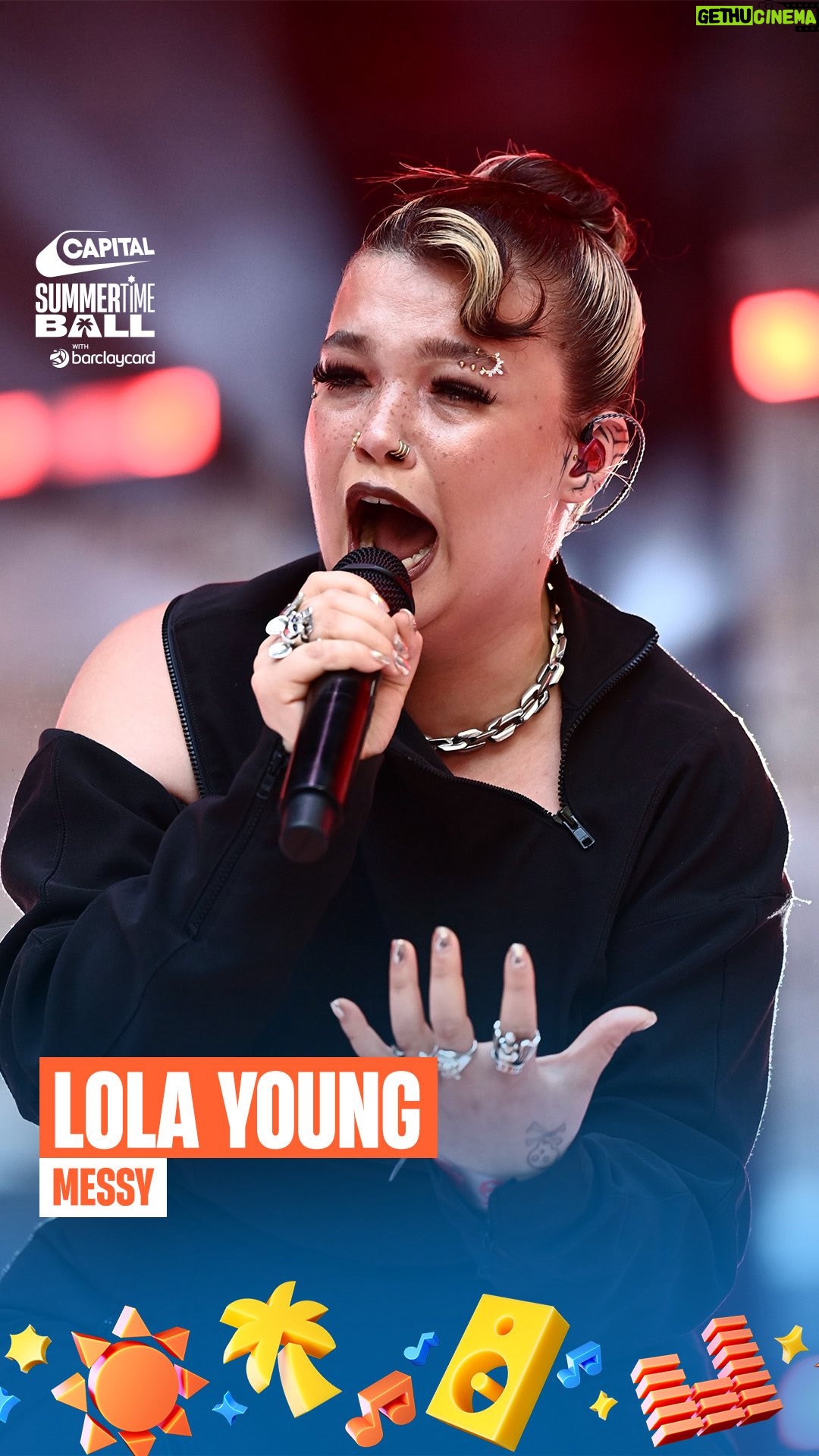 Lola Young - 372.3K Likes - @lolayounggg gave it EVERYTHING like a true professional 🫶

Rewatch every #CapitalSTB performance over on @globalplayer ☀️
