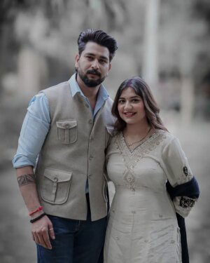 Lovely Sharma Instagram - WiFi JODA 😅 HASLO THODA 🤓 

🧿🌿

.
.
.
.
.
.
.
.

#adityaraonuniwal #lovelysharma #couple #love #realtionship #haryana #artist #bollywood #latestfashion #trending