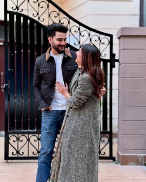 Lovely Sharma Instagram - Happy Valentine’s Day Patidev ❤️
No words can truly capture the depth of my love for you, but just know—it’s in every glance, every touch, and every heartbeat. Today and always, I choose you.
Tumhari Lovelyy ❤️
