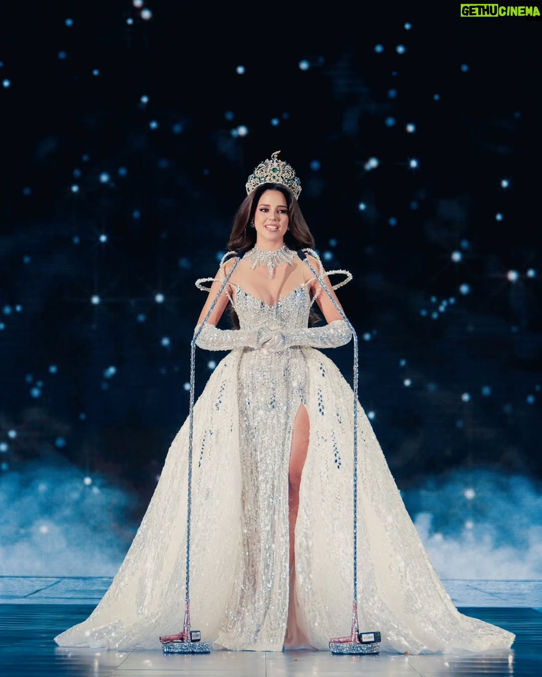 Luciana Fuster - 289.1K Likes - I'm filled with gratitude for all the messages I'm receiving. Thank you all for giving me so much love and supporting me 🥹

MGI was a before and after in my life, and I'm sure I left my mark in the organization as well.

I'll forever hold in my heart all the people I had the pleasure of meeting around the world and the knowledge each place taught me.

I hope you enjoyed my reign as much as I did and that my legacy will always be remembered.

I'm extremely happy to have visited 20 countries, becoming the most-traveled MGI queen, sharing amazing experiences, and, of course, showing the world what being a queen means to me.

This year taught me how strong and resilient I am through many changes in my life, and I finally understood that this is what life is about: growing and learning.

I want you to understand how important and powerful we are when we do what we love.

Forever and always,

Luciana Fuster, Miss Grand International 2023 👑🤍