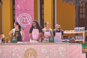 Luly Bossa Instagram - Reto en equipos 🩷 @masterchefcelebrityco 🌸 @higuitarene1 @yeseniavalenciaactriz @pichingohumor @canalrcn