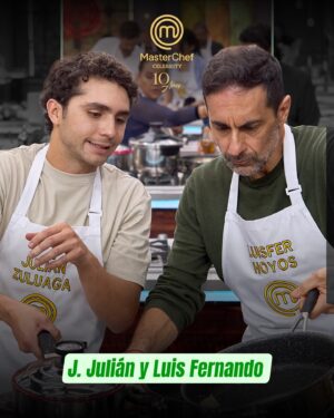 Luly Bossa Instagram - Esta noche, las celebridades se enfrentarán a su primer reto en parejas en la séptima temporada de #MasterChefCelebrityColombia 🔥y deberán demostrar por qué merecen un cupo en la cocina, ¿cuál pareja quisieras que ganara el reto?👩🏻🍳👨🏻🍳 #MasterChefCelebrity