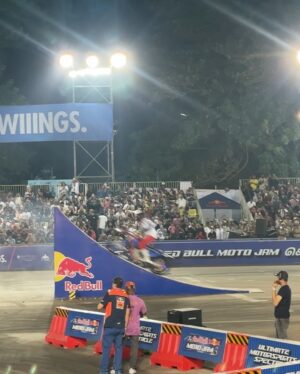 Mahek Syed Instagram - RedBull MotoJam 🏎️💨 Which slide was your favourite? 
.
.
.
#explore #redbull #f1 #mizoplays #redbullracing #explorepage✨ #trendingreels #ipl2025