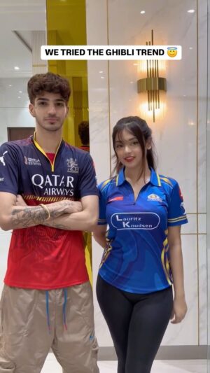 Mahek Syed Instagram - RCB TOOK THIS REEL PERSONALLY 😤 NO MORE LOLLIPOP 🍭
.
.
.
#rcb #mi #mumbaiindians #rcbfans #ipl #ipl2025 #ghiblitrendgonewrong
