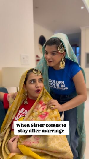 Mahima Seth Instagram - Rani Saa ko koi Hathi ko khilaao yaar . TAG HER

#sister #siblings #reels #family #reelsinstagram #reelkarofeelkaro #instagram 

[reels, sisters, love, family, funny, videos]