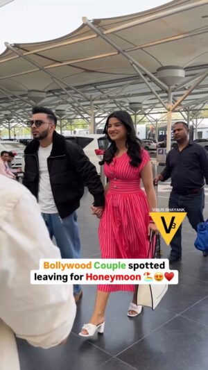 Mahima Seth Instagram - Atish Kapoor & Priya Kapoor spotted leaving for Maldives 🏖️☀️
.
.
.
Priya Kapoor: @mahimaaseth 
Atish Kapoor: @kashishanand.9 
.
.
.
Car from: @carstreet_india 
.
.
.
#bollywood #mumbai #delhi #viralbhayani #hindimovies
Bollywood hindimovie couple new house mumbai delhi stars