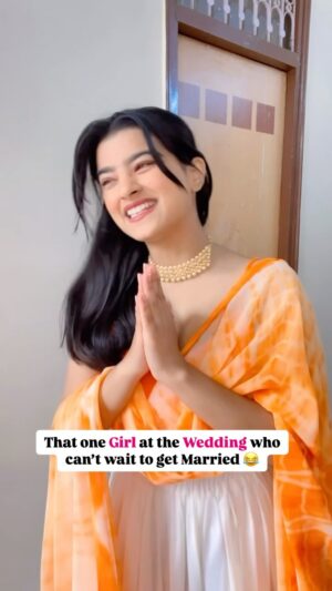 Mahima Seth Instagram - Tag this Girl 😂
.
.
.
.
.
.
.
.
.
.
Girls , Wedding , Indian Wedding , Shaadi , Desi , Funny , Comedy , Relatable 
.
.
.
.
.
#comedyreels #desifun #funnyvideos #bestfriends #couplegoals #indianwedding #shaadi #shaadiseason #shaadiwish #shaadisaga #girlstrip #girlswholikegirls #girlsgirlsgirls