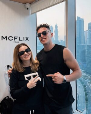 Manel Amara Instagram - Big inspiration at MCFLIX today! 🎬✨ We had the pleasure of welcoming the talented Manel Amara to our production office. Exciting projects are on the horizon—stay tuned! 🚀🎥 #mcflix #manelamara #creativejourney #tunisia #dubai