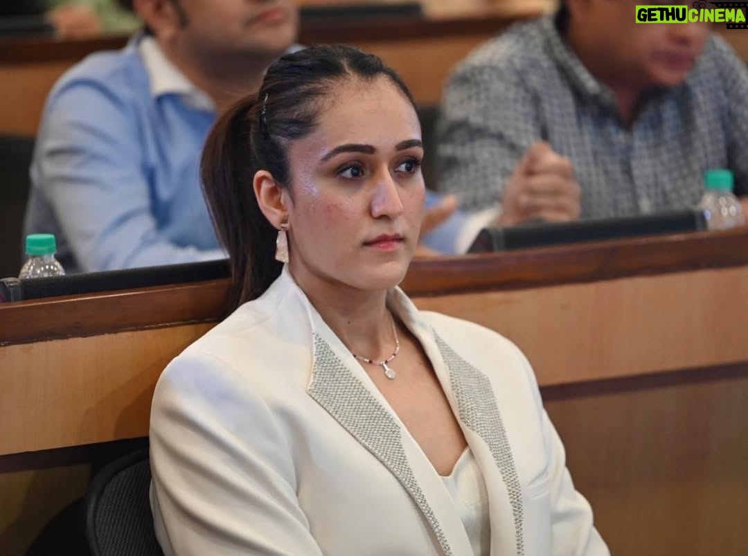 Manika Batra - 57.7K Likes - Truly honoured to be felicitated by Navbharat Times in the presence of Hon’ble Shri Nitin Gadkari ji, Hon’ble CM Smt. Rekha Gupta ji, and other esteemed dignitaries. This recognition belongs to every young athlete chasing a dream. Proud to be part of India’s sporting journey. Jai Hind 😇🙏🏻🇮🇳