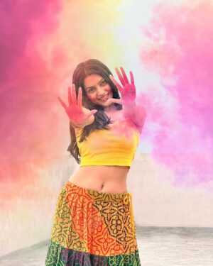 Manisha Sati Instagram - Happy Holi ❤️