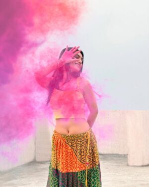 Manisha Sati Instagram - Happy Holi ❤️