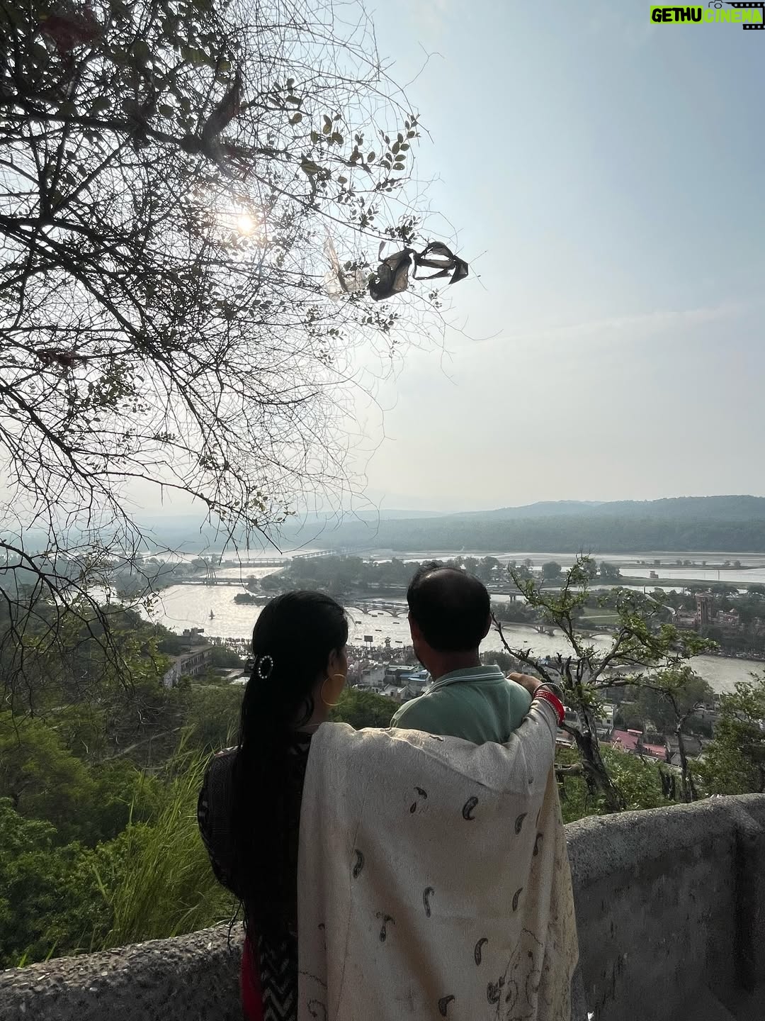 Manya Singh - 3.8K Likes - A dream that began in Haridwar’s Shanti Kunj took an unexpected turn in Mumbai. 
Long ago I gave entrance exam here to study further Though fate seemed to steer me away, Mumbai embraced me with open arms. Now, back in Haridwar for my mother’s Mayaka, I’ve rediscovered the peace I once sought….or simply to see the piece of Manya I have kept here years back!!🙏❤️ #Haridwar