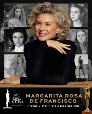 Margarita Rosa de Francisco Instagram - 🌟 Margarita Rosa de Francisco (@margaritarosa.defrancisco ): Un vida dedicada al arte, la actuación y la cultura 🎭🎶
Desde su icónico papel en Café con aroma de mujer ☕ hasta su versatilidad en el cine, el teatro y la música 🎬🎤, Margarita ha sido mucho más que una actriz: es un símbolo de talento, evolución y compromiso con el arte. Su trayectoria ha marcado generaciones, consolidándola como un referente inigualable de la televisión y el audiovisual en Colombia 📺🇨🇴.
Por su invaluable aporte a la industria, los 41º Premios India Catalina 🏆 le otorgan el Premio Víctor Nieto a toda una vida 🎖️, un reconocimiento a su legado y a la inspiración que sigue brindando a nuevas generaciones.
Crédito: Giorgio del vecchio @delvecchio21
#IndiaCatalina2025 #IndiaCatalinaTNT #PremiosIndiaCatalina 🎬🎶🌟