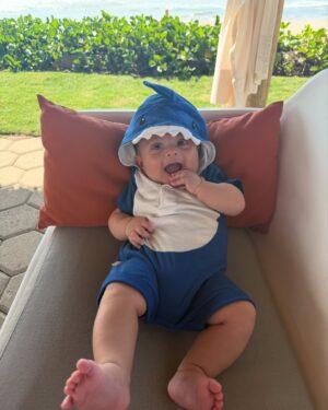 Mariazel Olle Casals Instagram - Nos encontramos un tiburoncito en la playa! 🦈😍