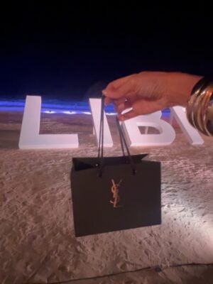 Mariem El Gendy Instagram - Celebrating LIBRE L’EAU NUE 🤍with @yslbeauty @yslpopupeg @myotelnorthcoast @maisonpyramide