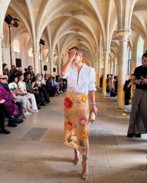 Marwa Agrebi Instagram - Fit by @rahulmishra_7 styled by @antoineschmidtvb mood: runway ready even off-stage 💅✨
Paris ✨ you always deliver.
