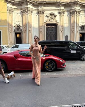 Marwa Agrebi Instagram - Milan said glam, I said say less ✨
@chaima_taleb @chaimatalebdesigns