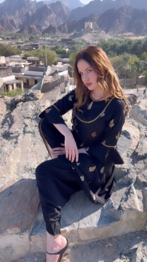 Matylda B Instagram - ♥️♥️♥️ 

#indianwear 

Brand @brandyoye 
#desilook  #kurta