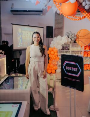 Maxine Medina Instagram - What’s a basketball-themed party without all the next-level fun? 🏀
From hoops, arcades, air hockey, billiards, soccer, golf & a claw machine with @arkadamanila 🎮⛹🏻♂️ to @boxbeeinteractive bringing next-gen party entertainment 🎁, @dinocrewph with dino rock smashing 🦖💥, and the cutest inflatable from @puffarooinflatablerentals 🎈—Zeke’s birthday was a total slam dunk! #1Zekeday2025