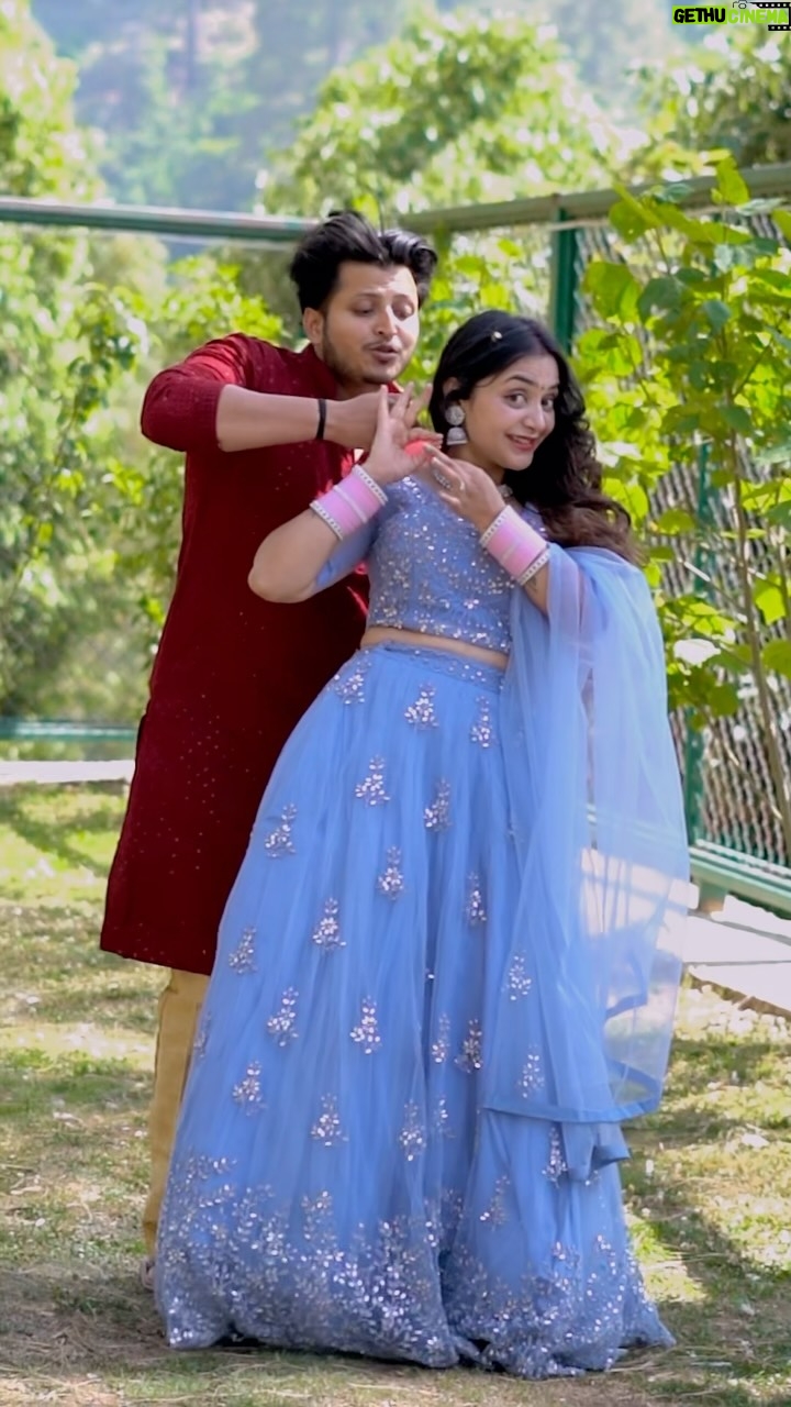 Megha Chaube - 55.2K Likes - Mujhse Shadi Karogi 👀♥️
.
.
 #shorts #trending #dance #couple #love #viral #meghachaube