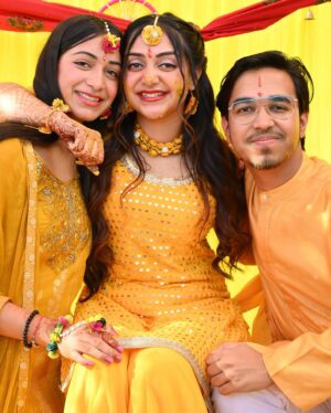 Megha Chaube Instagram - You’ll always have a special place in my heart—♥️nothing will ever change that🧿I Love You♥️✨Have a magical birthday, 🎂🎁 my darling Brother🤗 
Stay Healthy and Happy Forever Keep Growing and Glowing🤗 @karan_chaube_