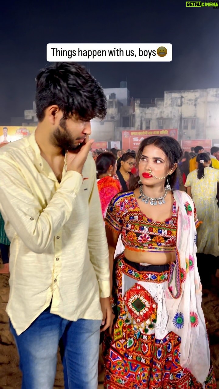 Megha Sahu - 1 Million Likes - Things happen with us, boys 😂 
#couplegoals #girlfriend #boyfriend #relationshipgoals #funny #comedy #viral #reels #reelsinstagram #foryou #explore