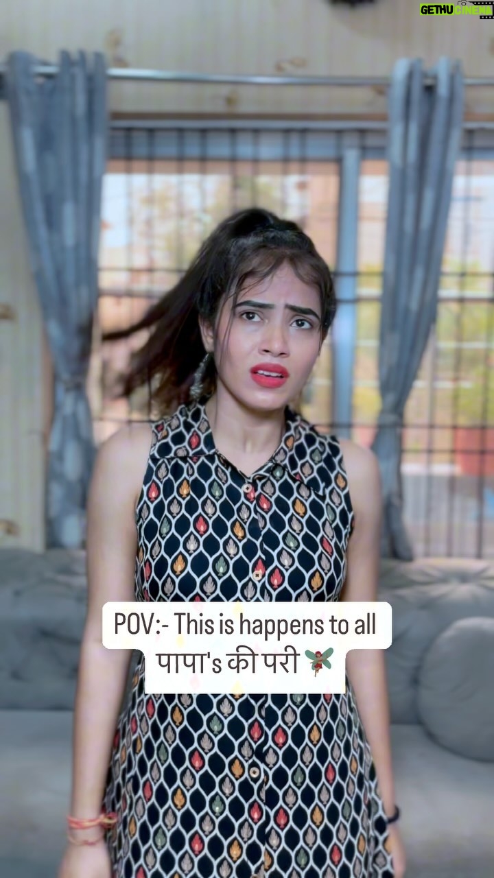 Megha Sahu - 419.6K Likes - I’m dedicated to all पापा’s की परी 🧚🏻‍♀️🤣 
#papakipari #girls #girlpower #funny #comedy #viral #reelsinstagram #reels #foryou #explore