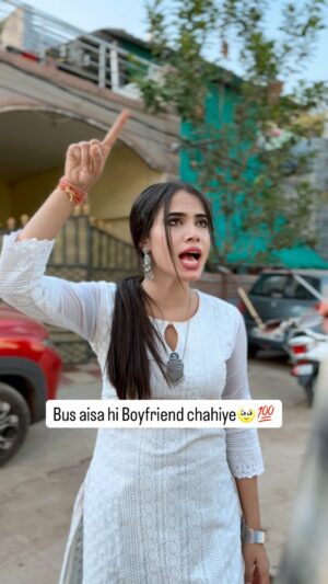 Megha Sahu Instagram - I deserve that type of Boyfriend 🤣 
#boyfriend #girlfriend #couplegoals #relationshipgoals #funny #comedy #viral #reels #reelsinstagram #foryou #explore