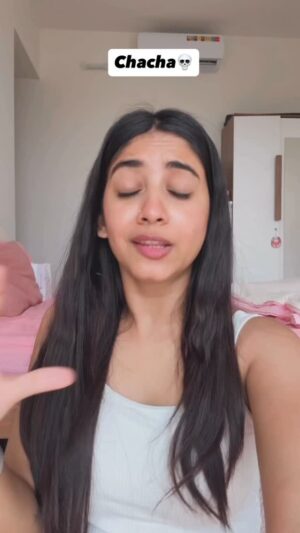 Megha Sukhija Instagram - Koi toh pitne wale kaam krra hai🙆🏻
#chacha #relative #rishtedar #kalesh #relatable #indianmemes