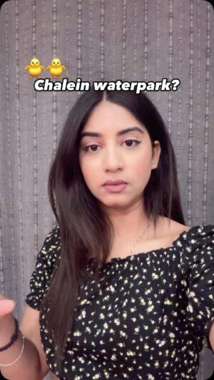 Megha Sukhija Instagram - Bhejdo bhai jo waterpark waterpark chillate hai🤓🤓
#waterpark #relatablememes #relatable #friends #waterparks