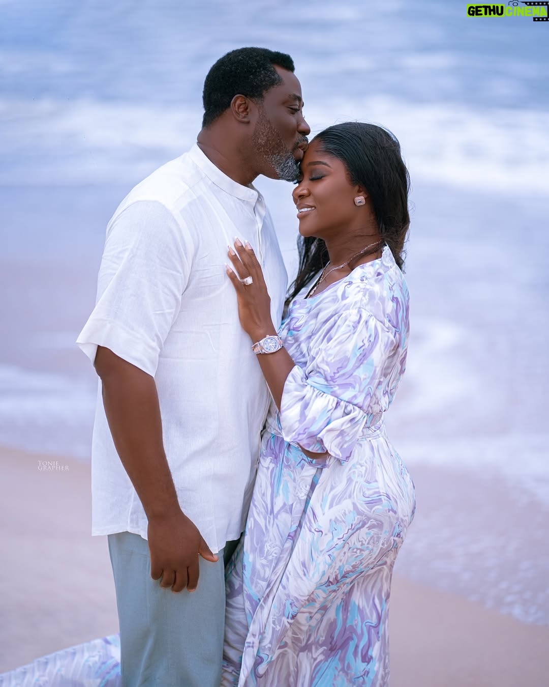 Mercy Johnson - 279.5K Likes - Happy Wedding Anniversary to us….@princeodiokojie ❤️ 14yrs with my husband, my friend and my strength….

Awesome God…
They said No but God said yes…… they said to ruin it but God kept fixing it all and to him be all the glory…… 

Family Outfit @sammiekal.ng ❤️🤛🏻
Make up @maryjayblaq 💋
Hair /Styling @olamidestouch 🥰
Photography @toniegrapher ✌🏻
Location @athenabeachlagos_ , @thebayolion_ 🙏🙏

Special thanks to @officialsamolatunji1 and @wavebeachlagos CEO….

Planner @ayomi86 ❤️💋