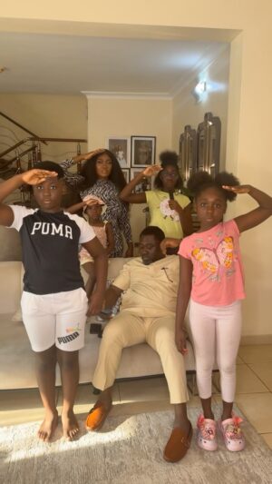 Mercy Johnson Instagram - We have been reliably informed say na Badagry beach get us this summerā¦.. Summer vibes is not summeringš¤£š¤£š¤£ā¦ Chai
@theokojiekids
@princeodiokojie