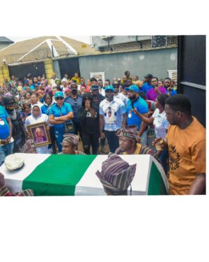 Mercy Johnson Instagram - "What we once enjoyed deeply, we can never loose". I will keep all my memories close to my heart. Thank God for a successful burial...May we never be in this position again. I appreciate all your love and prayers. It meant alot...