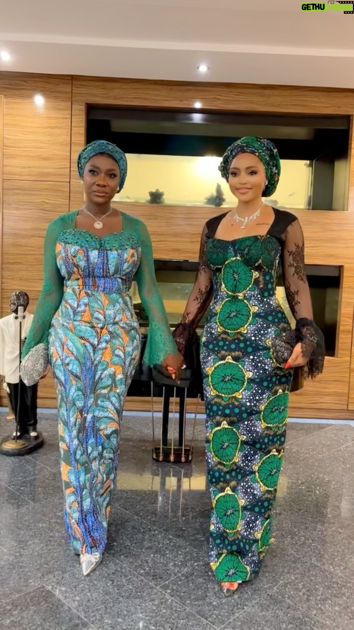 Mercy Johnson - 280.6K Likes - At the invitation of the Honorable Minister of Arts, Culture and the Creative Economy, my Queen and I stepped out for the 68th UN Tourism CAF Gala night. A dazzling event filled with sparkle and elegance 🫶

Still trying to figure out how mama and I ended up in coordinated looks - completely unplanned but perfectly in sync 🤭 

My outfit: @regaeofficial 
Mama’s outfit: @sammiekal.ng