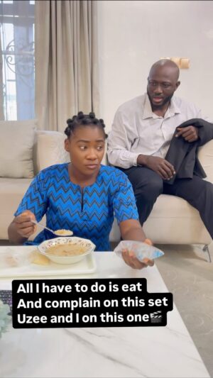 Mercy Johnson Instagram - Make I update unašš¤£š¤£Weekend modeā¦ā¦@uzee_usman, you know who āONIONā be now?