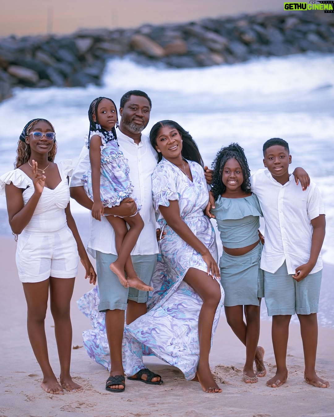 Mercy Johnson - 279.5K Likes - Happy Wedding Anniversary to us….@princeodiokojie ❤️ 14yrs with my husband, my friend and my strength….

Awesome God…
They said No but God said yes…… they said to ruin it but God kept fixing it all and to him be all the glory…… 

Family Outfit @sammiekal.ng ❤️🤛🏻
Make up @maryjayblaq 💋
Hair /Styling @olamidestouch 🥰
Photography @toniegrapher ✌🏻
Location @athenabeachlagos_ , @thebayolion_ 🙏🙏

Special thanks to @officialsamolatunji1 and @wavebeachlagos CEO….

Planner @ayomi86 ❤️💋