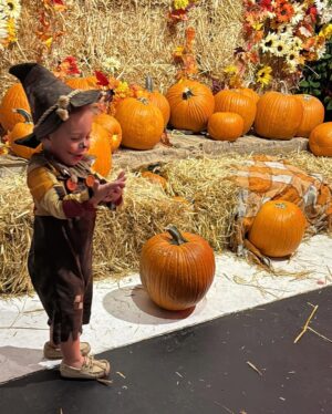 Michelle Lewin Instagram - Halloween 2024 🎃 
Scarecrow 🐦‍⬛