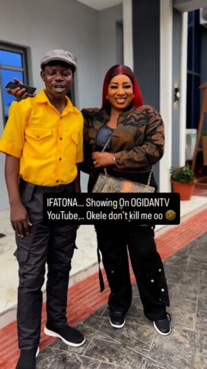 Mide Martins Instagram - IFATONA
Showing Now On OGIDANTV YouTube Channel
Jeez!!!! Okele Will Not Kill Somebody 😂😂😂
Good People Go & Enjoy Our IFATONA Now 💃🏼💃🏼
Packaged By: @mydemartins
Directed By: @officialafeezowo