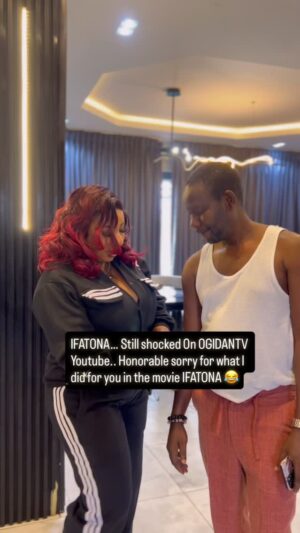 Mide Martins Instagram - IFATONA 

Is showing on OGIDANTV YouTube Channel 

Sowwie Honorable for what I did to you in the movie 😂

Guys go & watch this hilarious movie on OGIDANTV 

I assure you!! You’ll love it so much ❤️❤️❤️

Packaged By: @mydemartins 

Directed By: @officialafeezowo