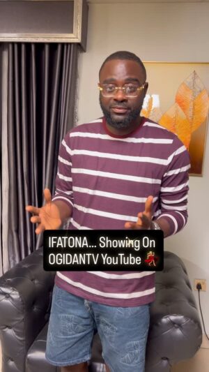 Mide Martins Instagram - IFATONA
Showing Now On OGIDANTV YouTube Channel
Go & Enjoy This Beautiful Masterpiece On YouTube Now
Packaged By: @mydemartins
Directed By: @officialafeezowo