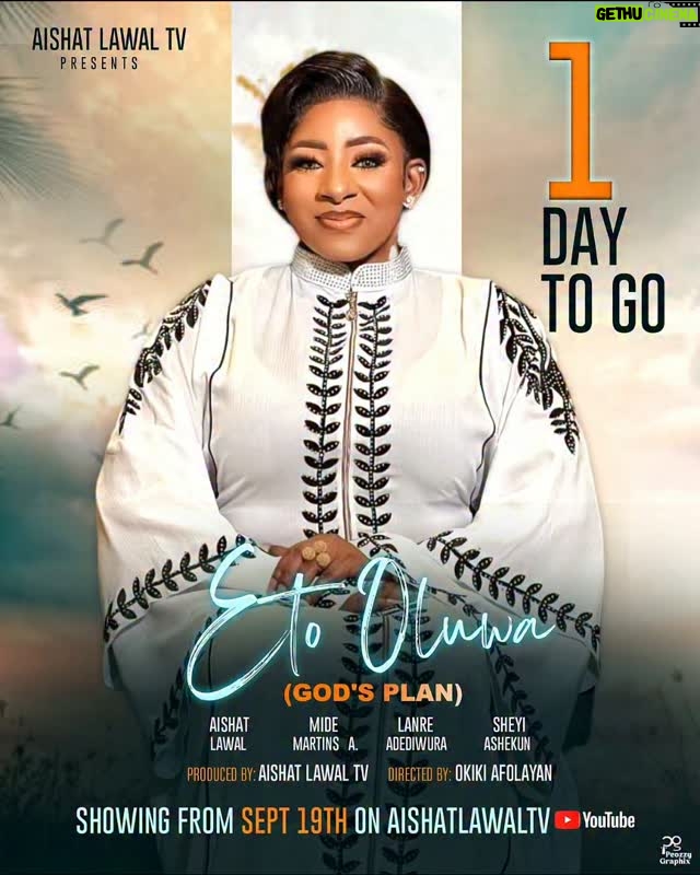 Mide Martins - 3 Likes - ETOOLUWA DROPS TMRW ON AISHATLAWALTV ON YOUTUBE BY 3PM 💃💃💃💃💃
POWERED BY @AISHALAWALTV
DIRECTED BY @okikiafolayan 
#AishaLawalTV