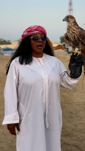 Mide Martins Instagram - DESERT SAFARI DAY!!!
.
THANK GOD THAT RAKUNMI NO FALL ME DOWN 😂
.
HAD LOADS OF FUN WITH: @climaxtravels 🥰🥰