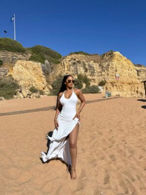 Mihlali Ndamase Instagram - new places, new faces 🥥🌴 

set: @teestylish_sa