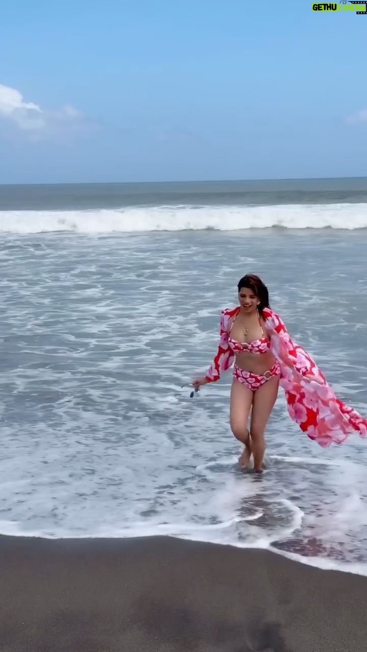 Mili Lakhmani - 5K Likes - Last day in Bali and I’m soaking in every moment. 💫 Wearing this perfect 3-piece swimsuit from @twirl_around_world , complete with a long shrug that doubles as a dress—such a versatile choice when you can’t decide between a swimsuit or a cover-up. The red with floral prints just screams summer vibes, and it’s the perfect fit for this beachy escape! 🌴 Bali, you’ve been amazing, and though it’s time to say goodbye, I know I’ll be back for more memories and beautiful experiences. Thank you for teaching me that not everything needs to be perfect, but the experience is what truly matters. 💖 Until next time, Bali! 🌺

 #BaliVibes #LastDayInBali #SummerFeels #BeachLook #SwimwearStyle #AllAroundWorld #TravelMemories #BeachDay #VacationVibes #TravelDiaries #BaliEscape #GoodbyeBali #BaliDiaries #SummerOutfit #BaliLove