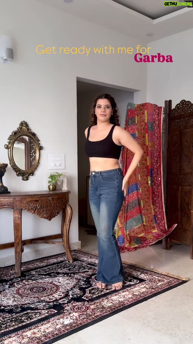 Mili Lakhmani - 5.1K Likes - Navratri ready in our own @shoplakhmanis Lakhmanis backless kurti! 🥰

I’m all about that comfy, breezy vibe for dancing the night away. 

This kurti is super easy to style with bell-bottoms, Kolhapuris, and a cute clutch. Plus, it’s from my own brand, so you know it’s made with love and perfect for those twirl-worthy moments! ✨

Navratri outfit 2025, Boho festive look,Lakhmanis kurti, Comfortable Navratri fashion ,Easy-to-style Indian wear ,Dance-friendly festive outfit